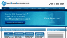 What Searchengineoptimization.co.uk website looked like in 2011 (13 years ago)