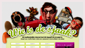 What Sjaakgenerator.nl website looked like in 2011 (13 years ago)