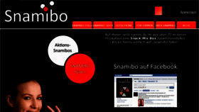 What Snamibo.de website looked like in 2011 (13 years ago)