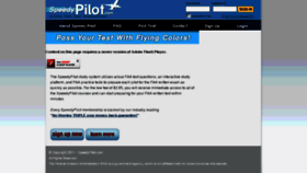 What Speedypilot.com website looked like in 2011 (13 years ago)