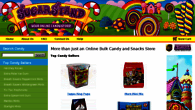 What Sugarstand.com website looked like in 2011 (13 years ago)