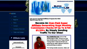 What Superaffiliatelab.com website looked like in 2011 (13 years ago)