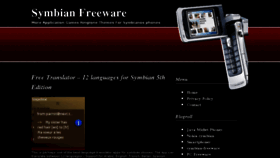 What Symbian-freeware.web.id website looked like in 2011 (13 years ago)