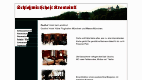 What Schlosswirtschaft-kronwinkl.de website looked like in 2011 (12 years ago)