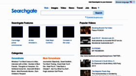 What Searchgate.com website looked like in 2011 (12 years ago)