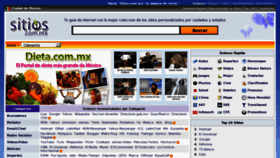 What Sitios.com.mx website looked like in 2011 (12 years ago)