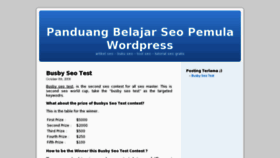 What Seoindonesia.com website looked like in 2011 (12 years ago)