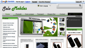 What Solomobiles.ro website looked like in 2011 (12 years ago)
