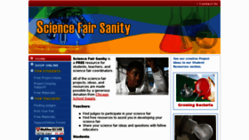 What Sciencefairsanity.com website looked like in 2011 (12 years ago)
