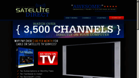 What Satellitetvforpcelite.org website looked like in 2011 (12 years ago)