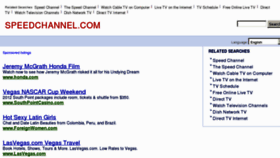 What Speedchannel.com website looked like in 2012 (12 years ago)