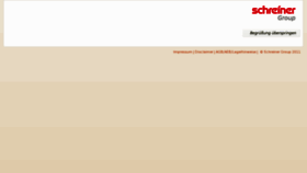 What Schreiner-group.de website looked like in 2012 (12 years ago)