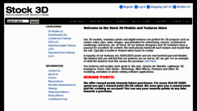What Stock3d.com website looked like in 2012 (12 years ago)