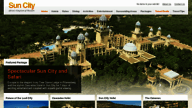 What Sun-city-south-africa.go2africa.com website looked like in 2012 (12 years ago)