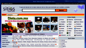 What Sitios.com.mx website looked like in 2011 (13 years ago)