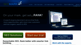 What Seomark.com website looked like in 2012 (12 years ago)