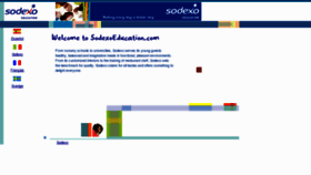 What Sodexoeducation.com website looked like in 2012 (12 years ago)