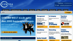 What Syntra-west.be website looked like in 2012 (12 years ago)