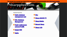 What Sharpplus.com website looked like in 2012 (12 years ago)