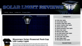 What Solarlightreviews.com website looked like in 2012 (12 years ago)