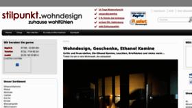 What Stilpunkt-wohndesign.de website looked like in 2012 (11 years ago)