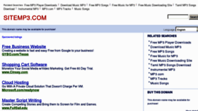 What Sitemp3.com website looked like in 2012 (12 years ago)
