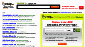What Superget.info website looked like in 2012 (12 years ago)