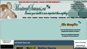 What Steam-sauna.ca website looked like in 2012 (13 years ago)