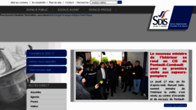 What Sdis77.fr website looked like in 2012 (11 years ago)