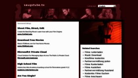 What Saugstube.to website looked like in 2012 (11 years ago)