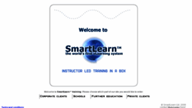 What Smartlearn.com website looked like in 2012 (11 years ago)