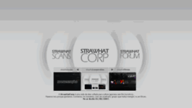 What Strawhatcorp.com website looked like in 2012 (11 years ago)