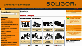 What Soligor.de website looked like in 2011 (13 years ago)