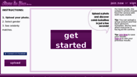 What Starsinyou.com website looked like in 2012 (11 years ago)