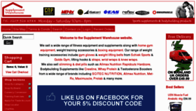 What Supplement-warehouse.co.uk website looked like in 2012 (11 years ago)