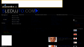 What Sledujto.com website looked like in 2012 (11 years ago)