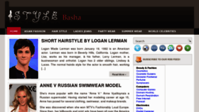 What Stylebasha.com website looked like in 2012 (11 years ago)