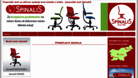 What Spinalis.net website looked like in 2012 (11 years ago)