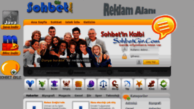 What Sohbetgir.com website looked like in 2012 (11 years ago)