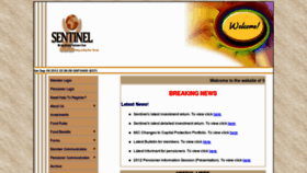 What Sentinelretirement.co.za website looked like in 2012 (11 years ago)