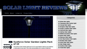 What Solarlightreviews.com website looked like in 2012 (11 years ago)