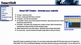 What Smartgifcreator.com website looked like in 2012 (11 years ago)
