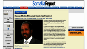 What Somaliareport.com website looked like in 2012 (11 years ago)