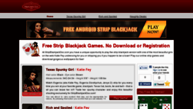 What Stripblackjackdoc.com website looked like in 2012 (11 years ago)