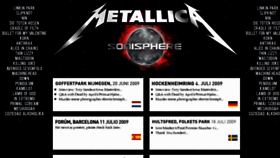 What Sonispherefestival.net website looked like in 2012 (11 years ago)