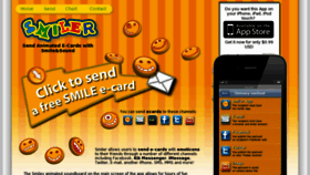 What Smiler-app.com website looked like in 2012 (11 years ago)