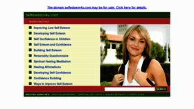 What Selfesteem4u.com website looked like in 2012 (11 years ago)
