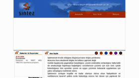 What Sintez.com.tr website looked like in 2012 (11 years ago)
