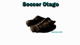 What Soccerotago.co.nz website looked like in 2012 (11 years ago)