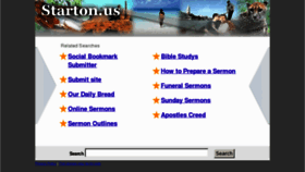 What Starton.us website looked like in 2012 (11 years ago)